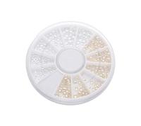 ibasenice 1 Pieza de Remaches Metálicos para Decoración de Uñas 12 Compartimentos, Accesorios Elegantes para Arte DIY en Casa o Salón para Niñas y Mujeres