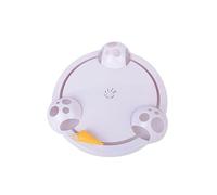 ibasenice 1 Pieza Interactivo Varita Automática con Ratoncito Giratorio de Regulación Base Antideslizante Mantener Entretenido
