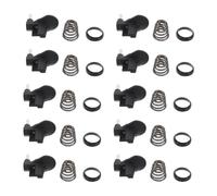 ibasenice 10 juegos de tope para cadena de motosierra, resorte cónico | Bloque protector de cadena con resorte de torre para motosierra, evita que la cadena salte, para 5200 5800 52cc 58cc