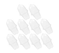 ibasenice 10 Juegos Macetas para Plántulas con Tapa de Macetas Transparentes para Jardinería con Drenaje y Diseño para Plantas de Interior y Exterior