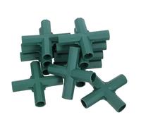 ibasenice 10 Piezas Conector PVC para Invernadero Resistente la Intemperie Montaje sin Herramientas para Riego y Estructura de Jardín