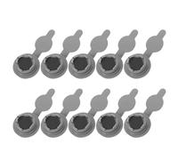 ibasenice 10 Piezas de Válvulas de Inflado para Cojines de Cuello y Tumbonas, Ligeras y Fáciles de Reemplazar, Fabricadas en PVC para Viajes y Uso Prolongado