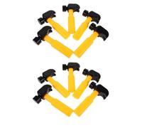 ibasenice 10 Piezas Herramientas de plástico Juguete Martillo para pequeños Juguete de Martillo Herramienta para