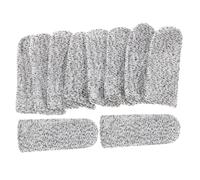 ibasenice 10 piezas Mangas Anticorte para Dedos Protección Pulgar para Cocina Jardinería Manualidades