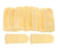 ibasenice 10 piezas Mangas Protectoras de Dedos Anticorte Resistentes al Desgaste y Antideslizantes Funda Elástica para Pulgar para Jardinería Carpintería y Trabajos Manuales