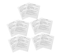 ibasenice 10 Piezas Parches Adhesivos de Reparación Transparente TPU para Inflables Carpas Piscinas y Colchón de Aire Impermeables y Resistentes al