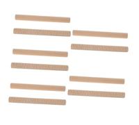 ibasenice 10 Piezas Percusión Baquetas De Arce Herramientas Musicales Barra De Rendimiento De Roca Palos De Ritmo Del Aula Palo De Práctica De Tambor Palos De Musica Madera Beige