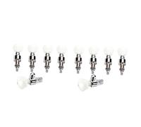 ibasenice 10 Piezas Teclas De Afinación De Banjo Clavijas De Afinación De Banjo Clavijero De Banjo Guitarra Eléctrica Juego De 5 Piezas