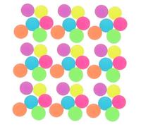 ibasenice 100 Piezas Bolas Saltarinas de Goma de Alta Elasticidad para Fiestas Cumpleaños Premios Carnaval y Infantiles