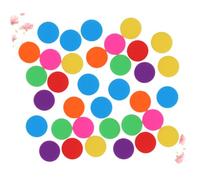 ibasenice 100 Piezas Unidades Fichas Plásticas Colores Surtidos Contador Aprendizaje Fichas Bingo para Matemáticas y Educativos