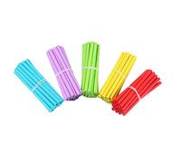 ibasenice 100 Piezas Varillas de Cálculo Coloridas para Palitos de Madera Educativos para Aprendizaje Matemático Casa y de Infantes para Desarrollo de Habilidades Numéricas y