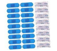 ibasenice 100 Vendajes Adhesivos Impermeables y Flexibles Cuidado de Heridas, Almohadillas No Adhesivas y Transpirables, Ideales para Cocinas y Áreas Concurridas