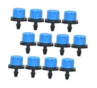 ibasenice 100Piezas Goteros de Riego Micro Ajustables para Jardín Pack para Riego Automático de Plantas y Cultivos