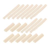 ibasenice 10pares Accesorios para Cejuelas de Guitarra Pre-ranurada Cejuela de Puente para Guitarra Acústica de Cuerdas Reemplazo de Partes para Reparación de Instrumentos Folclóricos