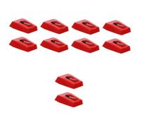 ibasenice 10piezas Agujas De Repuesto Para Tocadiscos De Stylus Para Reproductor De Discos Vinilo Compatible Fonógrafos Fácil Instalación y Uso