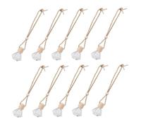 ibasenice 10piezas Botellas Recargables Ambientador Coche Difusor Perfume Colgante Rituals