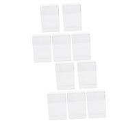 ibasenice 10piezas Caja Expositora Transparente Para Figuras Para Almacenamiento y Exhibición De Modelos Protección Efectiva Contra Daños Material Duradero y Práctico Diseño Compacto y
