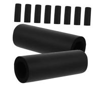 ibasenice 10piezas De Correa para Mascotas Fundas De Esponja para Correa De Perro Envoltura para De Mascotas Material Nbr Color Negro Accesorios Mejora El Agarre Paseos Diarios