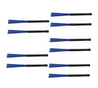 ibasenice 10piezas Escobillas De Batería De Nylon Para Jazz Drum Accesorios De Percusión Diseño Ligero y Resistente Mango Antideslizante Para Músicos y Actuaciones
