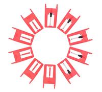ibasenice 10piezas Para Tocadiscos Stylus De Rodillo Para Gramófono Compatible y Discos De Vinilo
