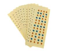 ibasenice 10piezas Pegatinas De Escala Para Ukelele Guía Útil Para Principiantes Stickers Para Diapasón De Ukelele Diseño Práctico y Duradero Para Facilitar El Aprendizaje