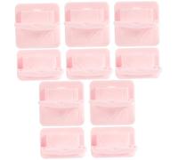 ibasenice 10piezas Protector De Enchufes Para Bebés Cubiertas De Seguridad Infantil Fáciles De Aislantes y Protección Contra Choques Eléctricos Color Rosa