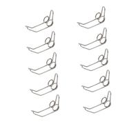 ibasenice 10piezas Resortes De Drenaje Para Llave Watergate De Trompeta De Repuesto Color Negro Para De Instrumentos Musicales