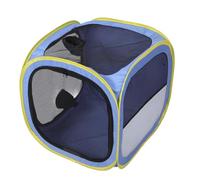 ibasenice 12.5kg Secadora Plegable para Mascotas Jaula De Secado Portátil para Gatos y Perros Protege del Pelo Suelto para Mascotas