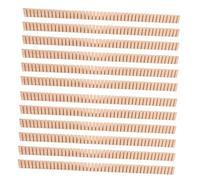 ibasenice 12 Piezas Filetes de Madera para Guitarra Acústica Soporte Lateral para Guitarra Accesorio de Refuerzo y Decorativo para Luthier de Repuesto
