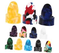 ibasenice 12 Piezas Púas De Guitarra Para Eléctrica Púas De Guitarra Colores Para Dedos Eléctrica Kit