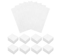 ibasenice 1200 Discos de Algodón Desechables Blancos para Desmaquillar y Uñas Toallitas Faciales Suaves de Tela No Tejida Alta Absorción Multiuso para Limpieza Diaria y Cuidado Piel