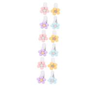 ibasenice 12piezas Clip Decorativo De Flores Para Salida De Aire Del Coche De Macaron Accesorio Práctico y Estético Para Decorar El Interior Del Vehículo