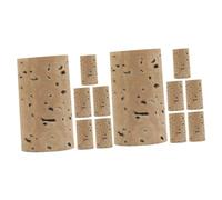 ibasenice 12piezas Corchos De Flute Para Reemplazo Tapones De Corcho Para Cabezal De Flauta Accesorios De Instrumentos Musicales