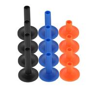 ibasenice 12piezas Fundas De Plástico Para De Tambor Accesorios De Soporte Para Batería Fáciles De Instalar y Quitar y Confiables Para Prácticas y Presentaciones