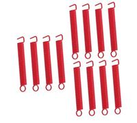 ibasenice 12piezas Muelles De Tensión Para Puente Tremolo De Guitarra Eléctrica Sistema De Muelles Para Guitarras Estilo Color Rojo Fácil Instalación y Flexible
