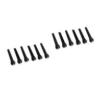 ibasenice 12piezas Pasadores De De Guitarra De Pom Accesorios Para Acústicas y Folclóricas La Del y El Rendimiento