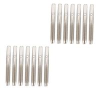 ibasenice 14piezas Clavos De Fijación De Cuerdas De Arpa Accesorios De Instrumentos Musicales Metálicos Para Lira y Cítara Reemplazo De Perno De Cuerda