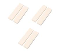 ibasenice 15piezas Cejuela De Hueso De Búfalo Para Guitarra Ukelele y Banjo De Accesorio Acústico Para Instrumentos Musicales