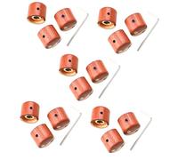 ibasenice 15piezas Perillas De Control De Volumen De Guitarra De Madera De Fácil Instalación Para Guitarras Eléctricas y Bajos Diseño Simple y Funcional