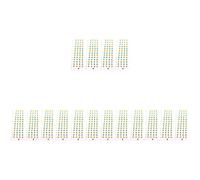 ibasenice 16hojas Guía De Dedos Para Ukelele Calcomanías De Diapasón Etiquetas De Notas Musicales De Adhesivos Para Aprendizaje Práctico y Mejora De Habilidades