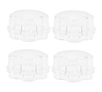 ibasenice 16piezas Cubiertas De Seguridad Para Perillas De Estufa y Horno Protección Infantil Previene Fugas De Gas Transparente Para Hogar Niño Niña y Mascotas