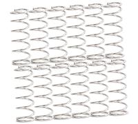 ibasenice 18 Piezas Muelles Metálicos Para Puente De Guitarra Eléctrica, Resorte De Tensión Del Trémolo Para Pastillas, Accesorios Guitarra, Color Plateado, Uso Instrumento De Cuerda