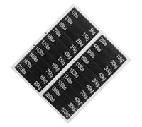 ibasenice 1hoja Etiquetas Adhesivas de Peso para Aparatos de Gimnasia Pegatinas Numéricas Reutilizables para Pesas para Gimnasio Casa Calcomanías Versátiles para Equipos Fitness
