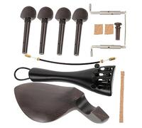 ibasenice 1juego Accesorios Para Violín De Madera De Afinación Reposacabezas y Endpin Para Músicos Principiantes y Profesionales
