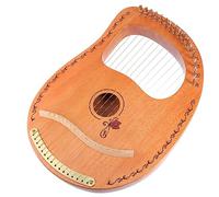 ibasenice 1juego Arpa De Lyra De Cuerdas Instrumento Musical De Arpa Práctica y Portátil Diseño Seguro y Confortable Para Amantes Música