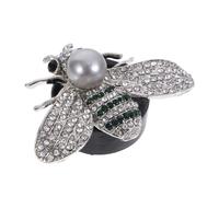 ibasenice 1juego Clip De Aromaterapia Para Auto Diseño De Abeja Accesorio Decorativo De Perlas y Rhinestones Para Ventilación De Aire Mejora El Del Vehículo Tablet Aromática