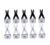 ibasenice 1juego Clips De Ventilación Para Coche De Aire Negro y Clips Duraderos y Resistentes Fáciles De Instalar Para Compartir Amigos y Familia