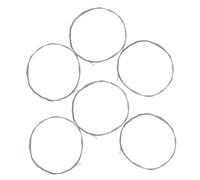 ibasenice 1juego Cuerdas De Guitarra Acústica De Repuesto Cuerdas De Metal Para Guitarra Folk Accesorios Musicales