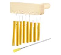 ibasenice 1juego Instrumento De Percusión Monofónico De Tonos Tubos De Aluminio Para Niño Niña Chime De Viento Educativo Para Aprendizaje Musical