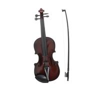 ibasenice 1juego Juguete De Violín Simulado Para Niño Niña Instrumento Musical Educativo Cuerdas Ajustables Para Desarrollo Visual y Auditivo Color Aleatorio
